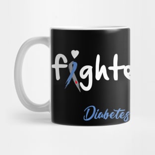 Fighter Diabetes Awareness T1D Gift Mug